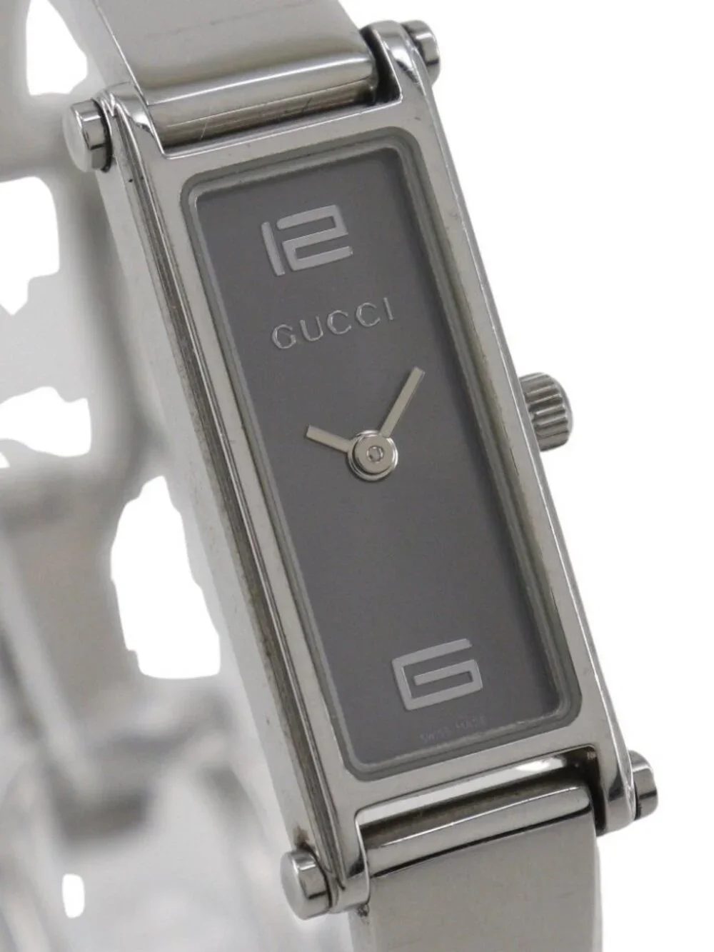 GUCCI Watches 1500L SilverDial Stainless Steel Quartz Analog display Women